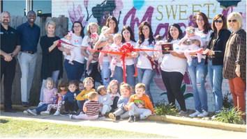 Sweet Magnolia Learning Center celebrated its opening with a ribbon cutting on Wednesday, October 26. In attendance were the staff and the children attending the center, as well as various officials from the City of Madisonville.