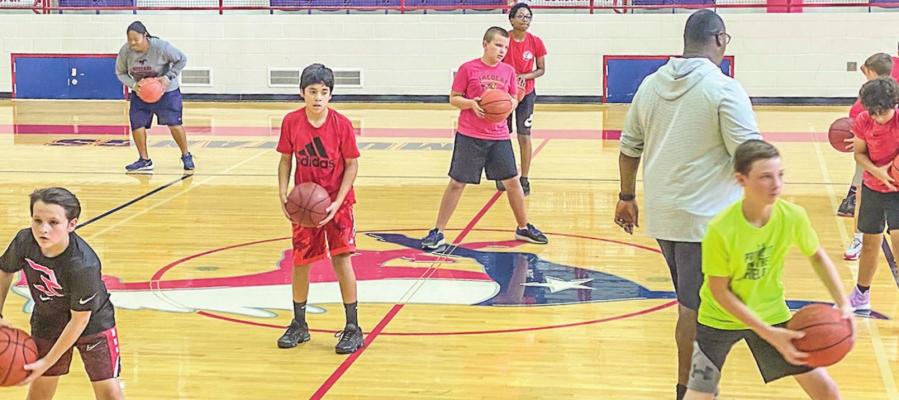 Basketball Camp for young Mustangs