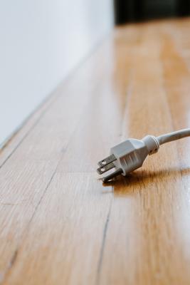 Pulling the plug on AI at the Taylor Press. Photo by Kelly Sikkema on Unsplash
