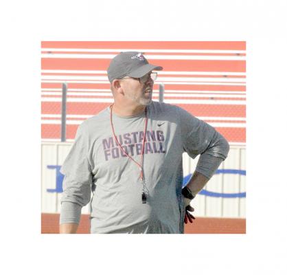 Madisonville head football coach Russell Urbantke PHOTO BY CAMPBELL ATKINS