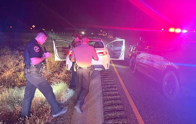 Local law enforcement members pursued a fleeing motorist in Madison County Tuesday. MADISON COUNTY SHERIFF’S OFFICE FACEBOOK