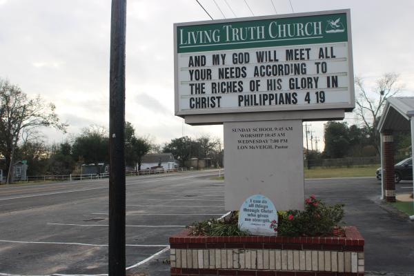 Just five volunteer members of Living Truth Church deliver 184 Christmas gifts to four area nursing homes Dec. 28. FILE PHOTO
