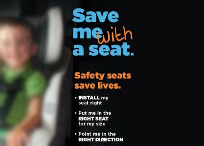 Car seats save lives