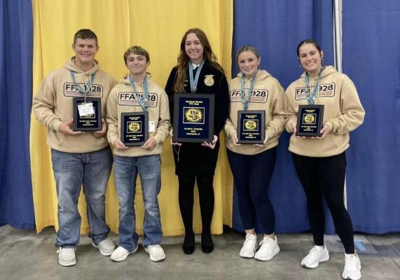 Madisonville FFA Place First in Nation