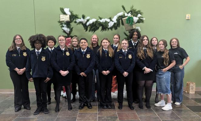 NORTH ZULCH FFA TEAMS COMPETE AT DISTRICT CONTEST