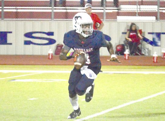 Madisonville quarterback Jeramiah Burns. CAMPBELL ATKINS