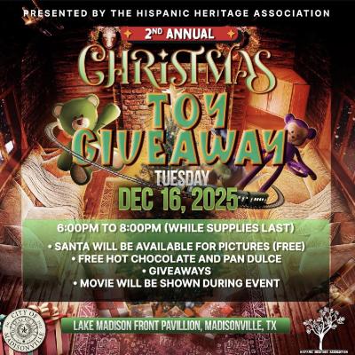 Hispanic Heritage Association to host Christmas toy giveaway