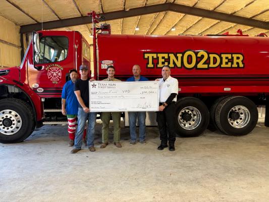 Community helps boost fire crew’s capacity