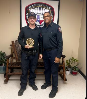 MPD HONORS OFFICER