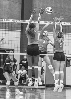 Lady Mustangs Volleyball Serves Up