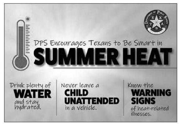 Stay cool, vigilant this summer