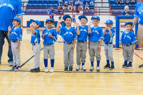 Little league starts season with ceremony