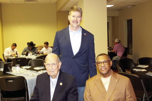 METEOR PHOTOS BY RICHARD SIRMAN Guests fill the Seton Center at St. Elizabeth Ann Seton Catholic Church for the Madison County Chamber of Commerce Denim &amp; Diamonds banquet Friday, Feb. 7.