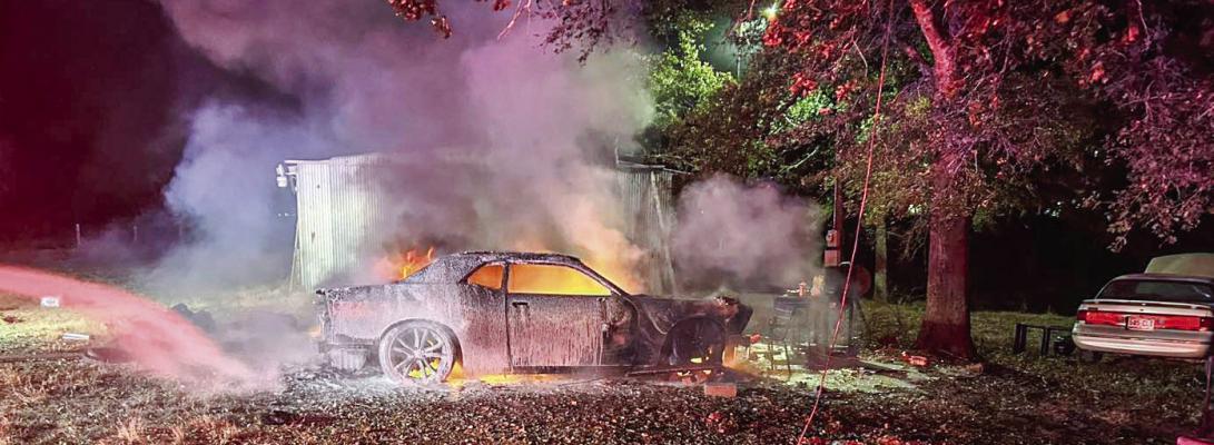 Vehicle Fire Near Ferguson Unit