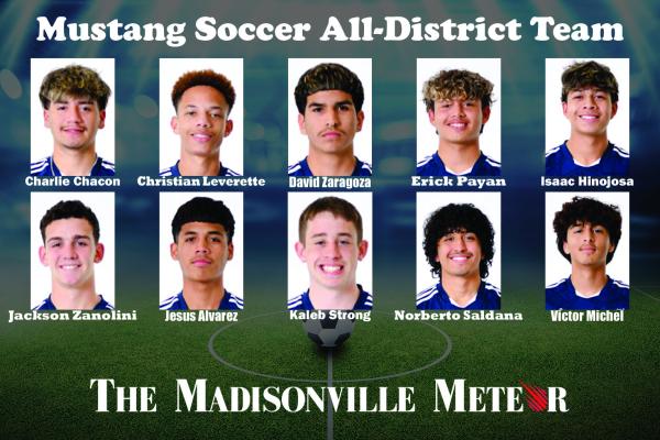 MUSTANG SOCCER ALL-DISTRICT TEAM