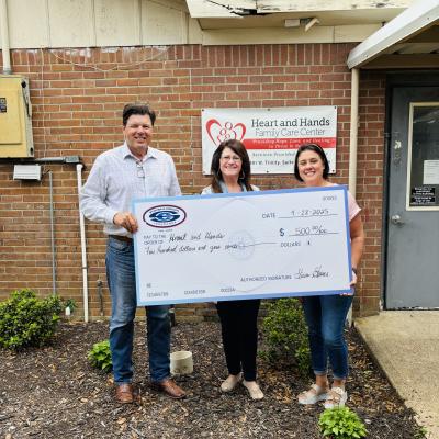 Stover & Crouch give back to Madison County children