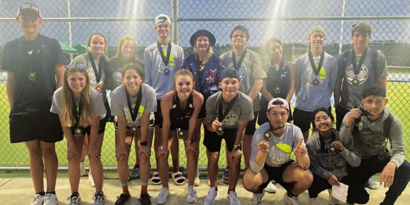Varsity Tennis CAMPBELL ATKINS