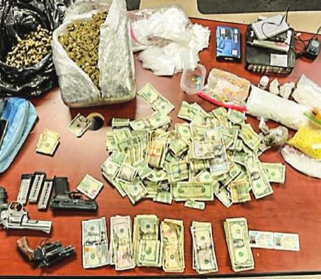 Investigation results in seized narcotics