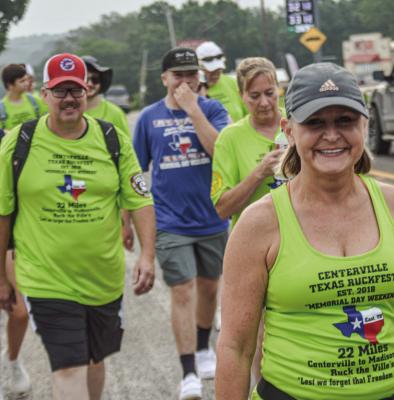 22-MILE RUCK MARCH HONORS FALLEN HEROES