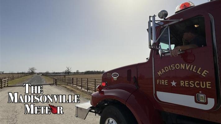 Grass Fire Erupts During Red Flag Warning