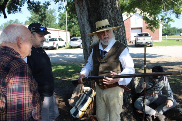 MCMAHONS BRING 1836 SOLDIERS CAMP TO LIFE AT ANTIOCH