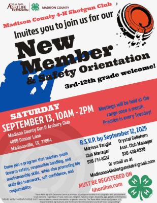 4-H shotgun club seeks new members