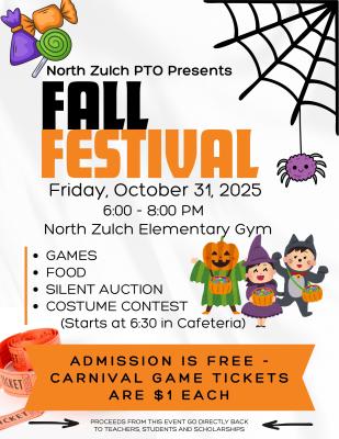 PTO Fall Festival set for Halloween