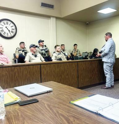 DISTRICT ATTORNEY’S OFFICE TRAINS LOCAL LAW ENFORCEMENT