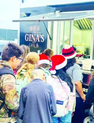 LOCAL BUSINESSES SERVE BREAKFAST TO STUDENTS