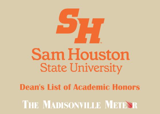SHSU announces Spring 2025 Dean's List