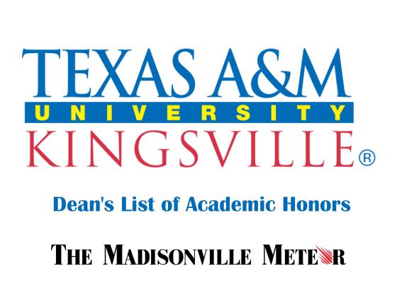 Texas A&M-Kingsville Students Honored