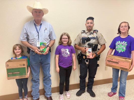 THIN MINTS ARREST MADE AT SHERIFF'S OFFICE