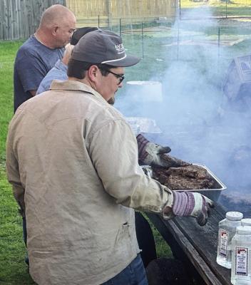 ANNUAL STEAK DINNER AT MIDWAY FIRE DEPARTMENT