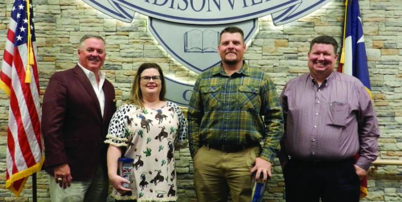 MCISD STAFF MEMBERS OF THE MONTH FOR FEBRUARY ARE: