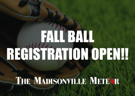 Fall Ball registration is open