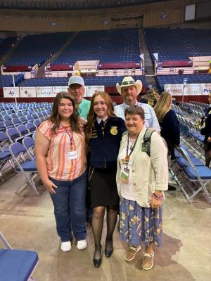 Farris elected Texas FFA state president 