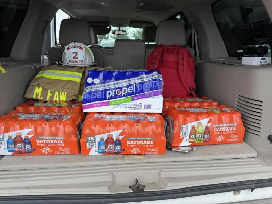 KEEPING OUR HEROES HYDRATED
