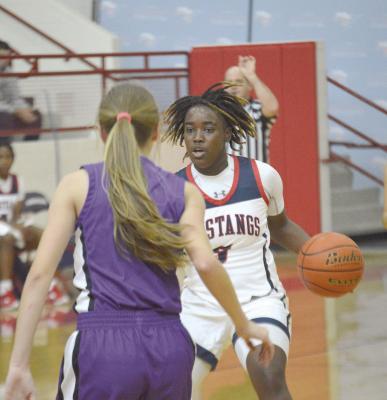 Junior Ke’myreul Wheaton during play against Big Sandy