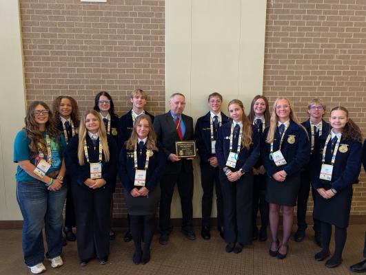 North Zulch FFA earns Gold Chapter status at state convention