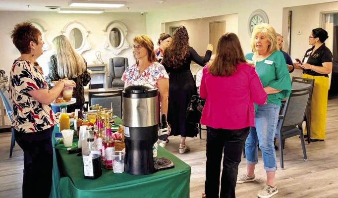 CARE CENTER HOSTS CHAMBER’S MONTHLY COFFEE CONNECTION