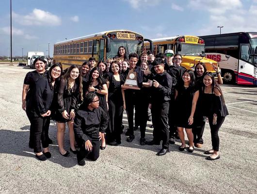 MADISONVILLE HIGH BAND TRIUMPHS AT UIL