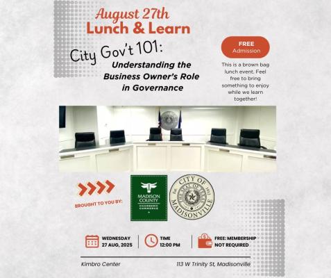 Chamber to host government education session