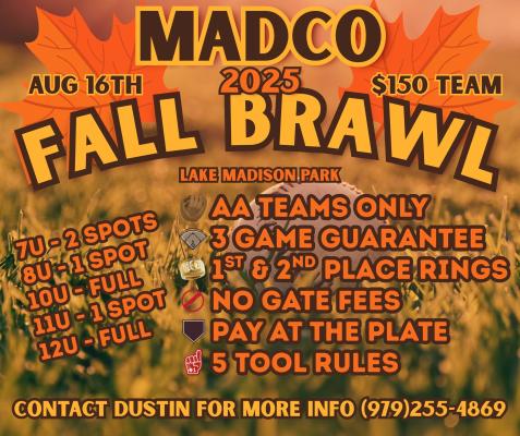 Fall Brawl at Lake Madison
