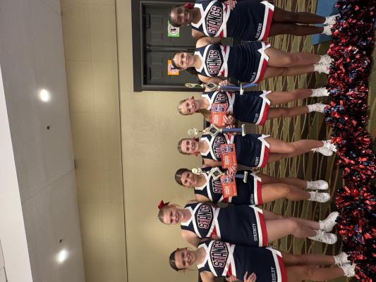 JV CHEER SQUAD SWEEPS