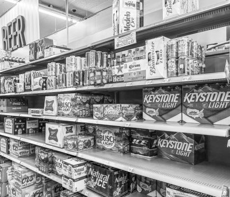 RAVAGED SHELVES AND FUELING UP
