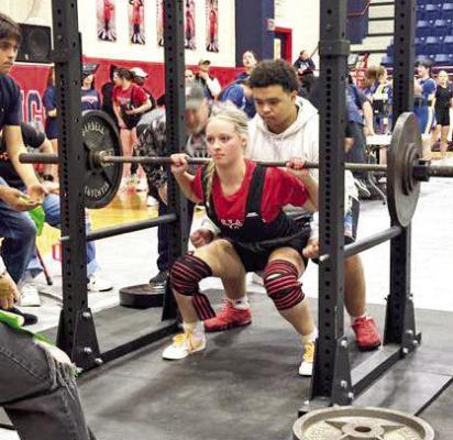 MADISONVILLE HOSTS POWERLIFTING MEET
