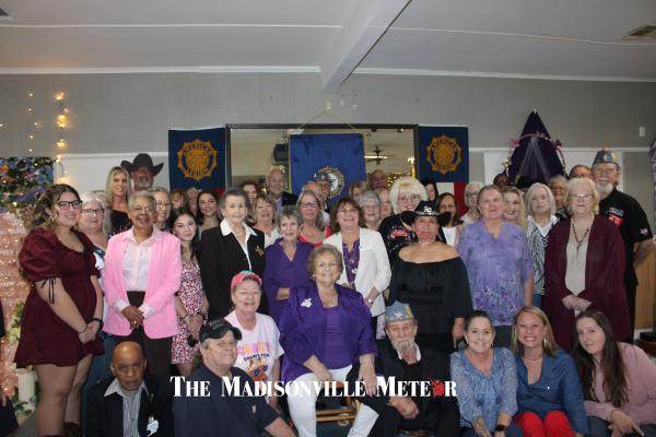 LEGION AUXILIARY HONORS PRESIDENT PHELPS