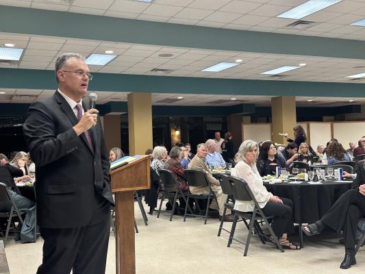 Celebrating excellence at the Annual Chamber Banquet. Photo by Richard Sirman