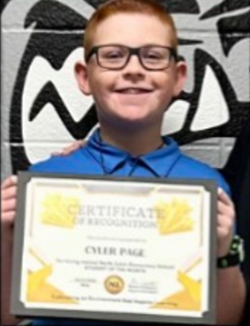  Cyler Page - Elementary