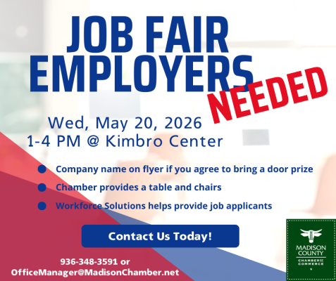 Chamber seeks employers for May job fair